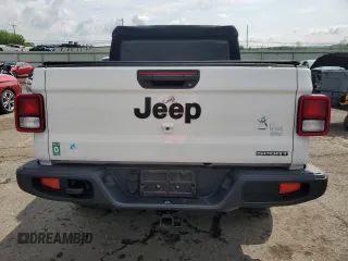 2020 Jeep Gladiator Sport S with VIN 1C6HJTAG3LL130331, listed as a Copart auction lot 58130105 with 103,195 mi miles and Salvage title. Bid and sale history available at DreamBid. Image 6.