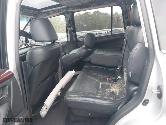 2011 Lexus LX 570 with VIN JTJHY7AX4B4070495, listed as a IAAI auction lot 41715620 with NaN miles. Bid and sale history available at carsss.com. Image 8.