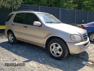 2003 Mercedes-Benz M-Class 3.2L with VIN 4JGAB54E43A382688, listed as a Copart auction lot 54434734 with 289,115 mi miles and Salvage Title. Bid and sale history available at carsss.com. Image 4.