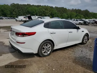 2019 Kia Optima S with VIN 5XXGT4L32KG282629, listed as a Copart auction lot 54585585 with 182,936 mi miles and Clean Title. Bid and sale history available at carsss.com. Image 3.