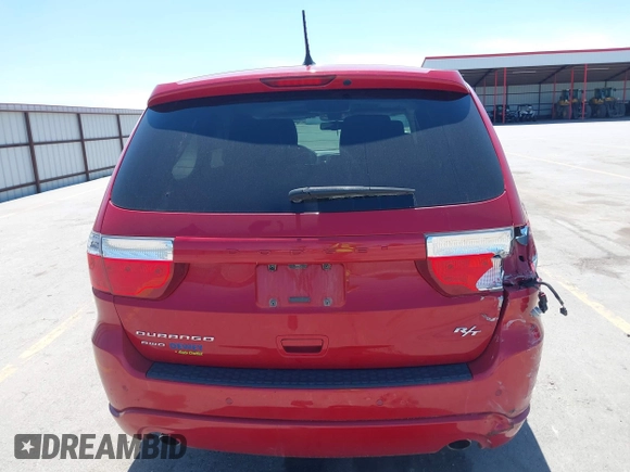2013 Dodge Durango R/T with VIN 1C4SDJCTXDC697240, listed as a IAAI auction lot 42209558 with 130,735 mi miles and . Bid and sale history available at DreamBid. Image 16.