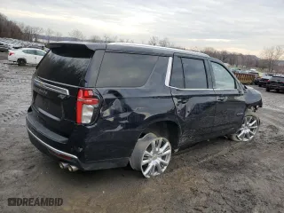 2022 Chevrolet Tahoe High Country with VIN 1GNSKTKL2NR173072, listed as a Copart auction lot 84942094 with 29,592 mi miles and Salvage Title. Bid and sale history available at carsss.com. Image 3.
