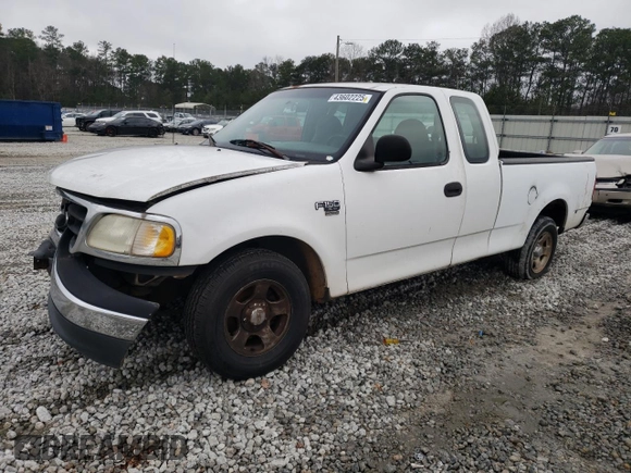 2000 Ford F-150 XL z VIN 1FTRX17WXYNB88124, wystawiony jako Copart lot #43602225 z przebiegiem Nie podano mil oraz Szkoda całkowita • Salvage title. Historia ofert i sprzedaży dostępna na DreamBid. Obrazek 1.