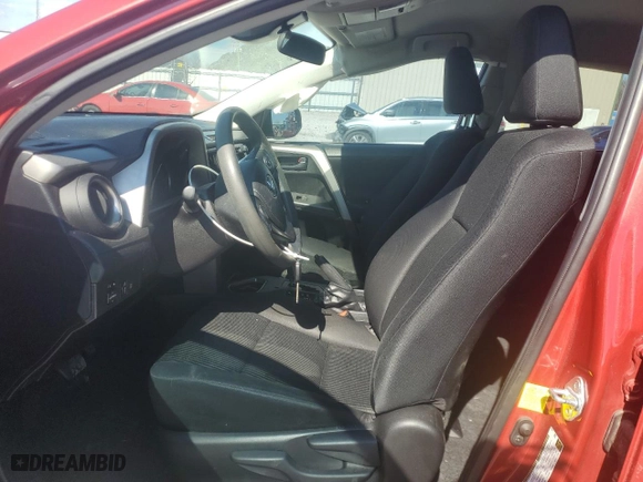 2017 Toyota RAV4 LE with VIN 2T3ZFREV3HW330527, listed as a Copart auction lot 46845535 with 107,784 mi miles and Salvage Title. Bid and sale history available at carsss.com. Image 7.