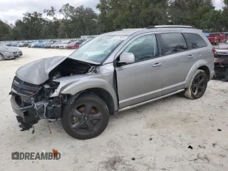 2019 Dodge Journey Crossroad with VIN 3C4PDCGB8KT862450, listed as a Copart auction lot 87275834 with Not Provided miles and Non Repairable. Bid and sale history available at DreamBid. Image 1.
