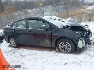 2019 Toyota Prius L Eco with VIN JTDKARFU9K3072837, listed as a IAAI auction lot 41303858 with 0 mi miles. Bid and sale history available at carsss.com. Image 14.
