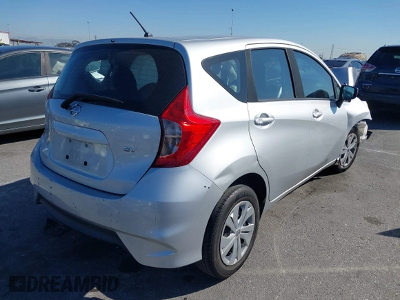2019 Nissan Note SV with VIN 3N1CE2CP9KL360038, listed as a IAAI auction lot 41760685 with 122,705 mi miles and . Bid and sale history available at DreamBid. Image 4.