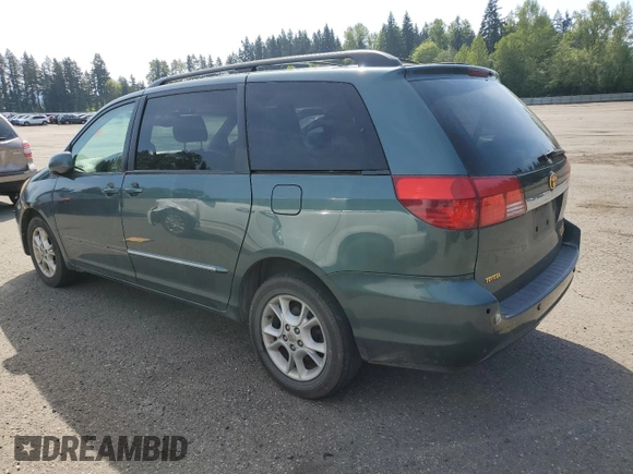 2004 Toyota Sienna XLE with VIN 5TDBA22C24S002697, listed as a Copart auction lot 54633065 with 241,447 mi miles and Clean Title. Bid and sale history available at carsss.com. Image 2.