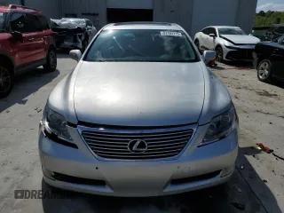 2007 Lexus LS 460 L with VIN JTHGL46F575005604, listed as a Copart auction lot 51103115 with 244,199 mi miles and Salvage Title. Bid and sale history available at DreamBid. Image 5.