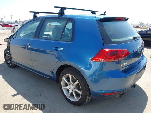 2017 Volkswagen Golf S z VIN 3VW217AU9HM019247, wystawiony jako IAAI lot #42213525 z przebiegiem 79 813 mil mil oraz . Historia ofert i sprzedaży dostępna na DreamBid. Obrazek 3.