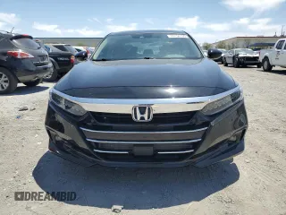 2021 Honda Accord Touring with VIN 1HGCV2F92MA021160, listed as a Copart auction lot 58254135 with 40,271 mi miles and Salvage title. Bid and sale history available at DreamBid. Image 5.