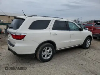 2012 Dodge Durango Crew with VIN 1C4RDJDG6CC153249, listed as a Copart auction lot 51892745 with 136,532 mi miles and Salvage Title. Bid and sale history available at carsss.com. Image 3.