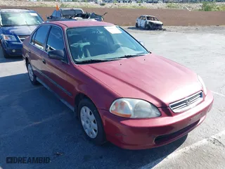 1998 Honda Civic LX with VIN 1HGEJ6671WL032443, listed as a IAAI auction lot 42086174 with 154,881 mi miles. Bid and sale history available at carsss.com. Image 1.