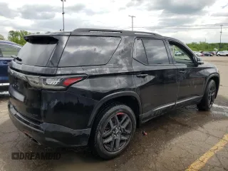 2018 Chevrolet Traverse Premier z VIN 1GNEVJKW7JJ150494, wystawiony jako Copart lot #58755745 z przebiegiem 193 346 mil mil oraz Czysty tytuł • Clean title. Historia ofert i sprzedaży dostępna na DreamBid. Obrazek 3.