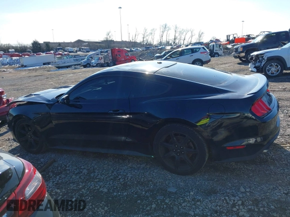 2019 Ford Mustang EcoBoost with VIN 1FA6P8TH8K5173458, listed as a IAAI auction lot 41085251 with 99,260 mi miles and . Bid and sale history available at carsss.com. Image 14.