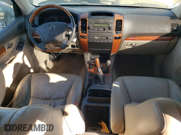 2005 Lexus GX 470 with VIN JTJBT20X450091562, listed as a Copart auction lot 77150944 with 192,023 mi miles and Clean Title. Bid and sale history available at DreamBid. Image 8.