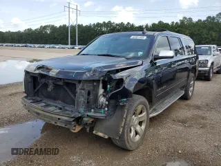 2015 Chevrolet Suburban LTZ с VIN 1GNSKKKC0FR634927, выставлен на аукционе Copart как лот 63381485 с пробегом 167 367 миль миль и Списание • Salvage title. История ставок и продаж доступна на DreamBid. Изображение 1.