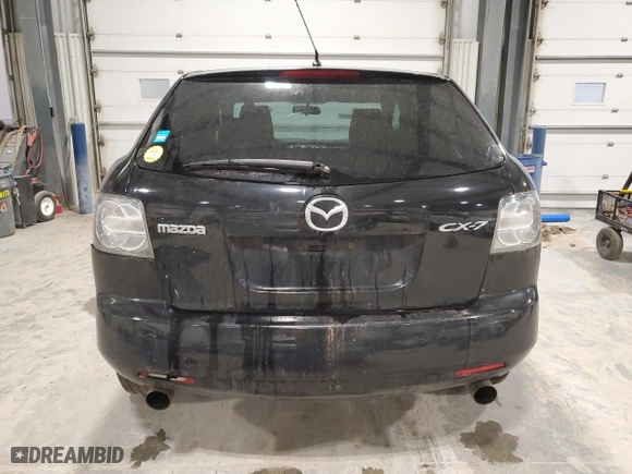 2009 Mazda CX-7 Sport with VIN JM3ER293090223583, listed as a Copart auction lot 49154115 with 146,993 mi miles and Salvage Title. Bid and sale history available at carsss.com. Image 6.