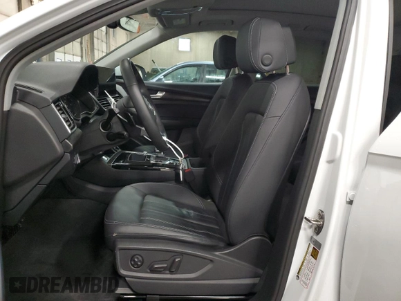 2023 Audi Q5 Premium with VIN WA1ABAFY5P2080454, listed as a Copart auction lot 86374214 with 13,536 mi miles and Salvage Title. Bid and sale history available at carsss.com. Image 7.