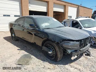 2022 Dodge Charger Police with VIN 2C3CDXKGXNH174038, listed as a IAAI auction lot 41914566 with 37,858 mi miles. Bid and sale history available at carsss.com. Image 1.