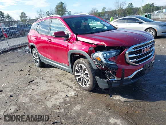 2018 GMC Terrain SLT with VIN 3GKALVEX7JL145656, listed as a IAAI auction lot 41105978 with 80,807 mi miles. Bid and sale history available at carsss.com. Image 1.