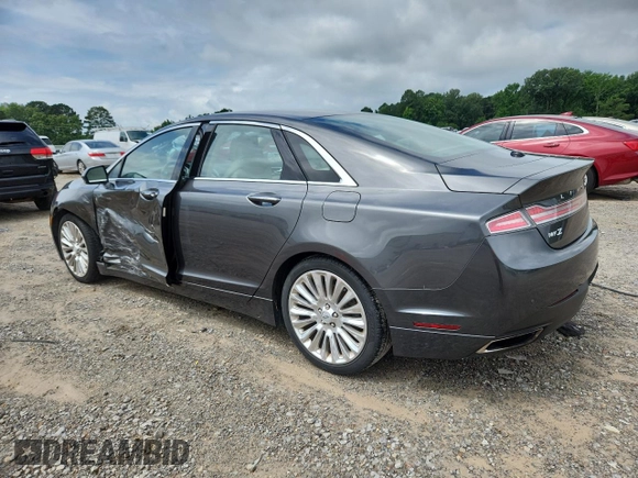 2016 Lincoln MKZ z VIN 3LN6L2G94GR613505, wystawiony jako Copart lot #60842925 z przebiegiem 55 154 mil mil oraz Szkoda całkowita • Salvage title. Historia ofert i sprzedaży dostępna na DreamBid. Obrazek 2.