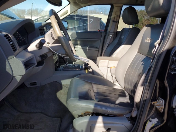 2007 Jeep Grand Cherokee Laredo with VIN 1J8GR48K87C646146, listed as a Copart auction lot 53823225 with 191,028 mi miles and Salvage Title. Bid and sale history available at carsss.com. Image 7.