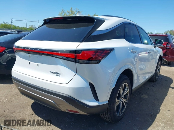 2024 Lexus RX 350 with VIN 2T2BAMCA7RC074242, listed as a IAAI auction lot 42220864 with 4,544 mi miles and . Bid and sale history available at DreamBid. Image 4.