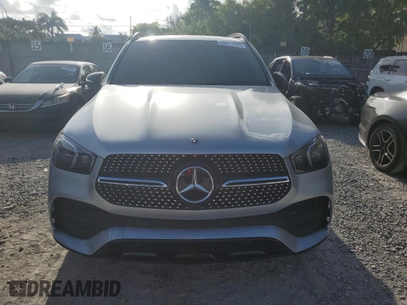 2023 Mercedes-Benz GLE 350 with VIN 4JGFB4KB7PA958739, listed as a Copart auction lot 65011704 with 6,657 mi miles and Salvage title. Bid and sale history available at DreamBid. Image 5.