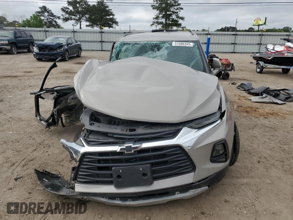 2021 Chevrolet Blazer LT с VIN 3GNKBHRS6MS538374, выставлен на аукционе Copart как лот 51596345 с пробегом 36 291 миль миль и Списание • Salvage title. История ставок и продаж доступна на DreamBid. Изображение 5.