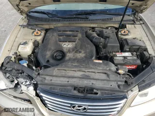2009 Hyundai Azera GLS with VIN KMHFC46D09A360665, listed as a Copart auction lot 71665544 with 143,711 mi miles and Salvage Title. Bid and sale history available at carsss.com. Image 11.