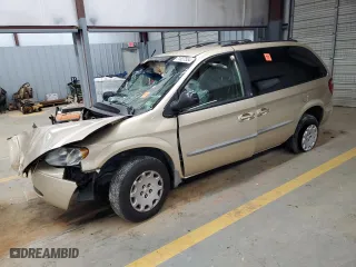 2001 Chrysler Voyager LX with VIN 1C4GJ453X1B168773, listed as a Copart auction lot 71827554 with 0 mi miles and Salvage Title. Bid and sale history available at carsss.com. Image 1.