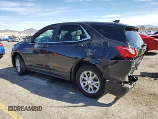 2021 Chevrolet Equinox LT with VIN 3GNAXUEV2MS135014, listed as a Copart auction lot 48268655 with 77,973 mi miles and Salvage Title. Bid and sale history available at DreamBid. Image 2.