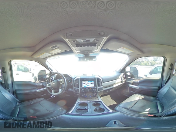 2019 Ford F-350 XL with VIN 1FT8W3BT0KED37509, listed as a Copart auction lot 60283655 with 122,571 mi miles and Salvage title. Bid and sale history available at DreamBid. Image 14.