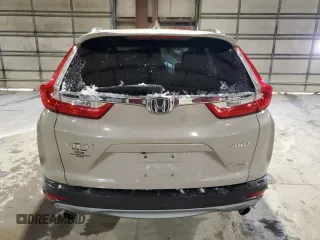 2017 Honda CR-V Touring with VIN 5J6RW2H90HL045674, listed as a Copart auction lot 82301294 with 93,587 mi miles and Salvage Title. Bid and sale history available at carsss.com. Image 6.