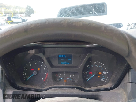 2016 Ford Transit Cargo with VIN 1FTYR1ZM2GKA38963, listed as a IAAI auction lot 42027447 with 70,659 mi miles and . Bid and sale history available at DreamBid. Image 7.