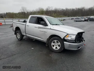 2011 Ram 1500 SLT with VIN 1D7RV1GPXBS569629, listed as a Copart auction lot 51676905 with 121,672 mi miles and Salvage Title. Bid and sale history available at carsss.com. Image 4.
