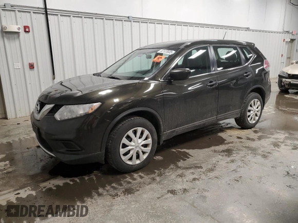 2016 Nissan Rogue SV with VIN 5N1AT2MV0GC913617, listed as a Copart auction lot 52123835 with Not Provided miles and Salvage Title. Bid and sale history available at DreamBid. Image 1.
