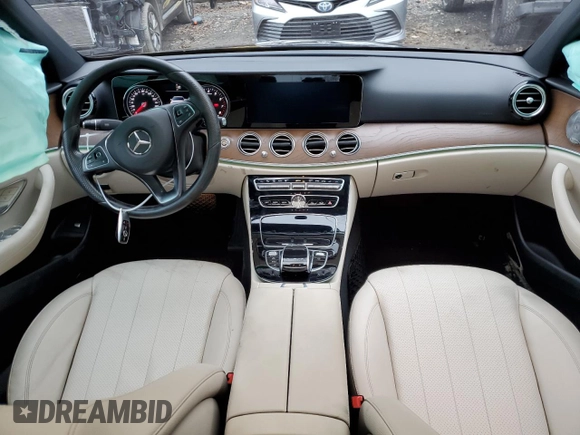 2017 Mercedes-Benz E 300 Luxury with VIN WDDZF4JB4HA177580, listed as a Copart auction lot 37167973 with 49,351 mi miles and . Bid and sale history available at DreamBid. Image 8.