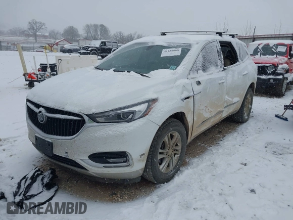2020 Buick Enclave Essence with VIN 5GAEVAKW1LJ218477, listed as a IAAI auction lot 41288068 with 89,910 mi miles. Bid and sale history available at carsss.com. Image 19.