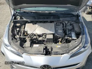 2021 Toyota Prius L Eco with VIN JTDKAMFU8M3145511, listed as a Copart auction lot 55166085 with 14,846 mi miles and Salvage Title. Bid and sale history available at DreamBid. Image 12.