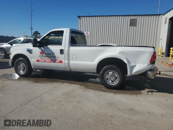 2010 Ford F-250 with VIN 1FTNF2A53AEB12824, listed as a Copart auction lot 81933704 with 210,425 mi miles and Salvage title. Bid and sale history available at DreamBid. Image 2.