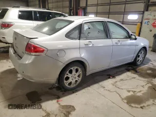 2009 Ford Focus SES with VIN 1FAHP36N59W262468, listed as a Copart auction lot 45548975 with 139,861 mi miles and Salvage Title. Bid and sale history available at carsss.com. Image 3.