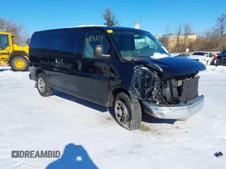 2012 Chevrolet Express Cargo z VIN 1GCSGAFXXC1142854, wystawiony jako IAAI lot #41101209 z przebiegiem Nie podano mil oraz . Historia ofert i sprzedaży dostępna na DreamBid. Obrazek 1.