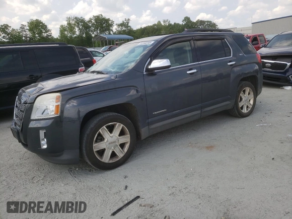 2010 GMC Terrain SLT-1 with VIN 2CTALFEW9A6404827, listed as a Copart auction lot 55200205 with 176,983 mi miles and Salvage title. Bid and sale history available at DreamBid. Image 1.