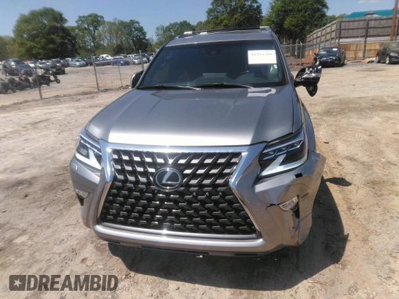 2023 Lexus GX with VIN JTJAM7BX9P5357070, listed as a IAAI auction lot 41974708 with 30,079 mi miles. Bid and sale history available at carsss.com. Image 12.