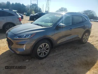 2021 Ford Escape SEL with VIN 1FMCU9H94MUB29569, listed as a Copart auction lot 48378495 with 27,702 mi miles and Salvage Title. Bid and sale history available at DreamBid. Image 1.