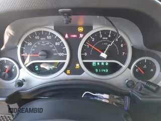 2008 Jeep Wrangler Unlimited Rubicon with VIN 1J8GA69158L616452, listed as a IAAI auction lot 41391875 with 91,143 mi miles and . Bid and sale history available at DreamBid. Image 7.