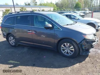 2016 Honda Odyssey EX-L with VIN 5FNRL5H65GB024360, listed as a IAAI auction lot 42005732 with 82,667 mi miles. Bid and sale history available at carsss.com. Image 13.