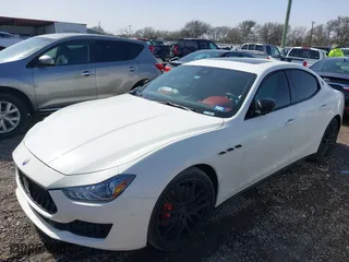 2021 Maserati Ghibli with VIN ZAM57XSA4M1361209, listed as a IAAI auction lot 41716325 with NaN miles. Bid and sale history available at carsss.com. Image 17.